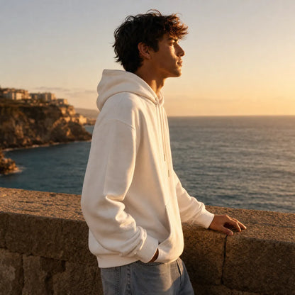 All-Over Print Men's Thicken Pullover Hoodie - example print 3